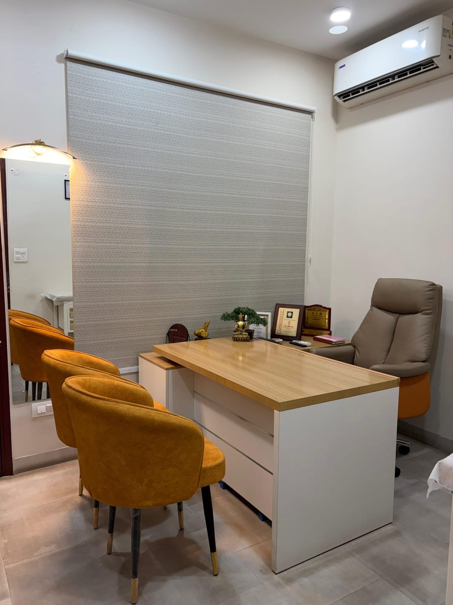 Consultation room at Morphe clinic